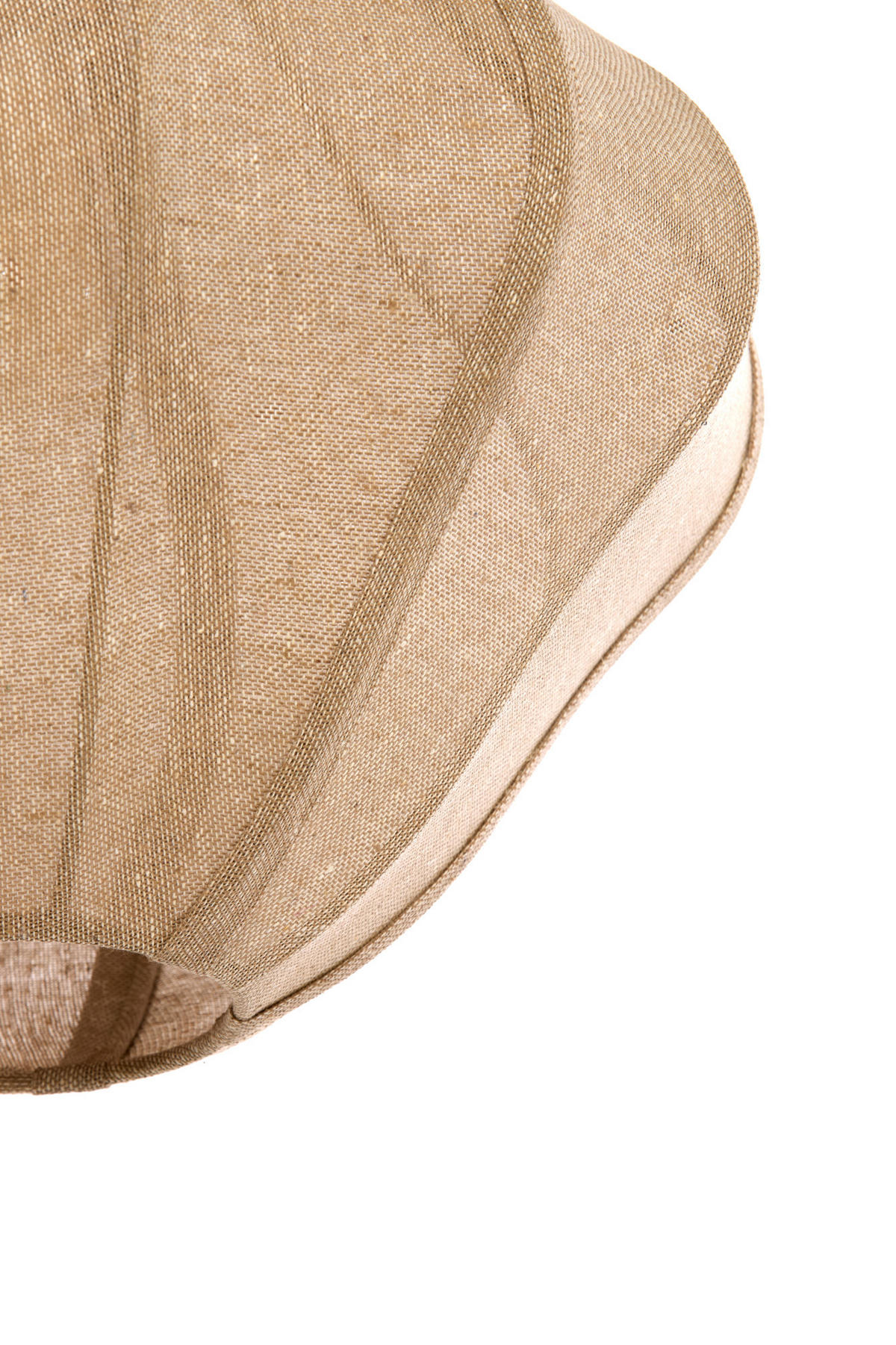 HÄNGELAMPE Sukau Braun Ø50/40,5 cm - Beige, Textil (50/50/40.5cm) - Light & Living