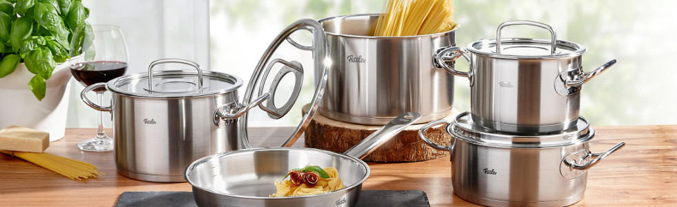 Sternekochausstattung Fissler Kochtopfset