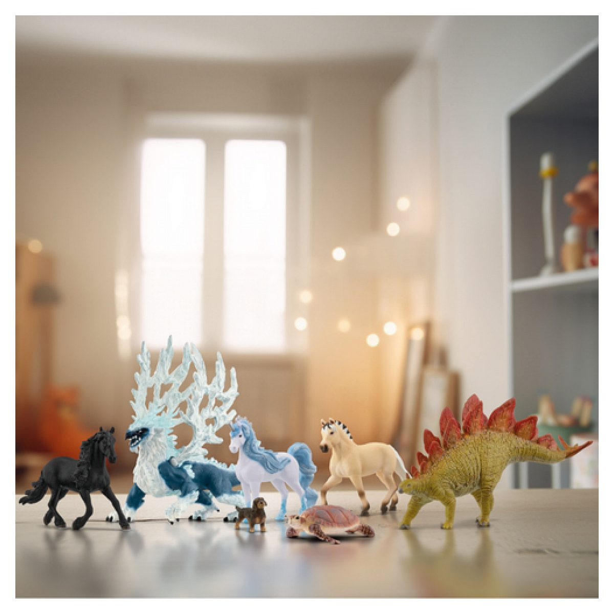 SPIELFIGUR Eisdrache-Figur - Eldrador 2024 - Blau, Kunststoff (19/13/22cm) - Schleich