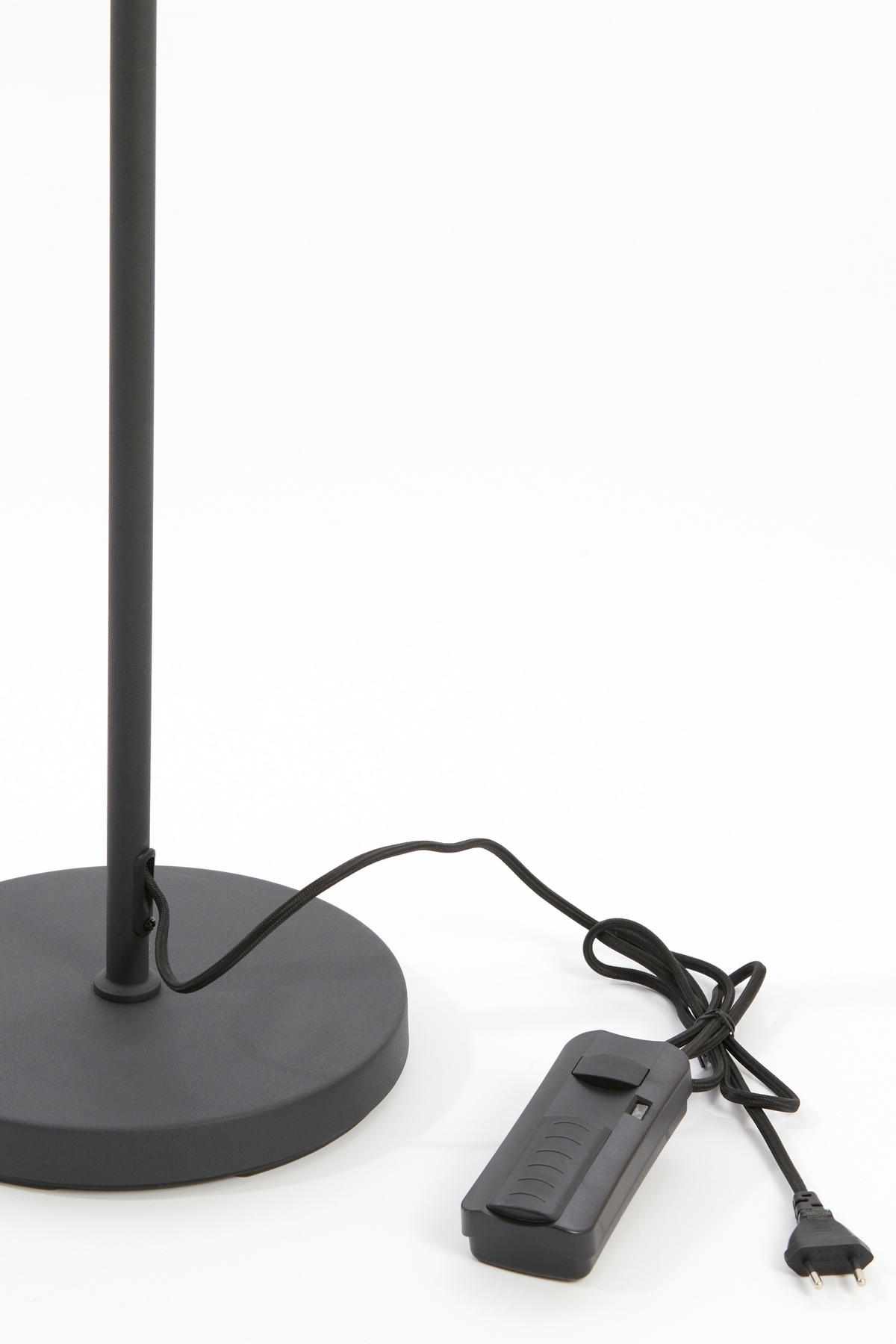 STEHLEUCHTE Rijeka Schwarz Ø73/150 cm - Schwarz, Metall (73/25/150cm) - Light & Living