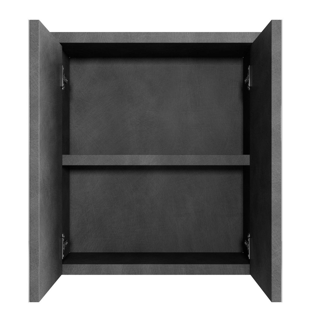 SPIEGELSCHRANK Toledo Dunkel Grau - 60 x 20 x 60 cm - Grau, Holz (60/60/20cm) - Badplaats
