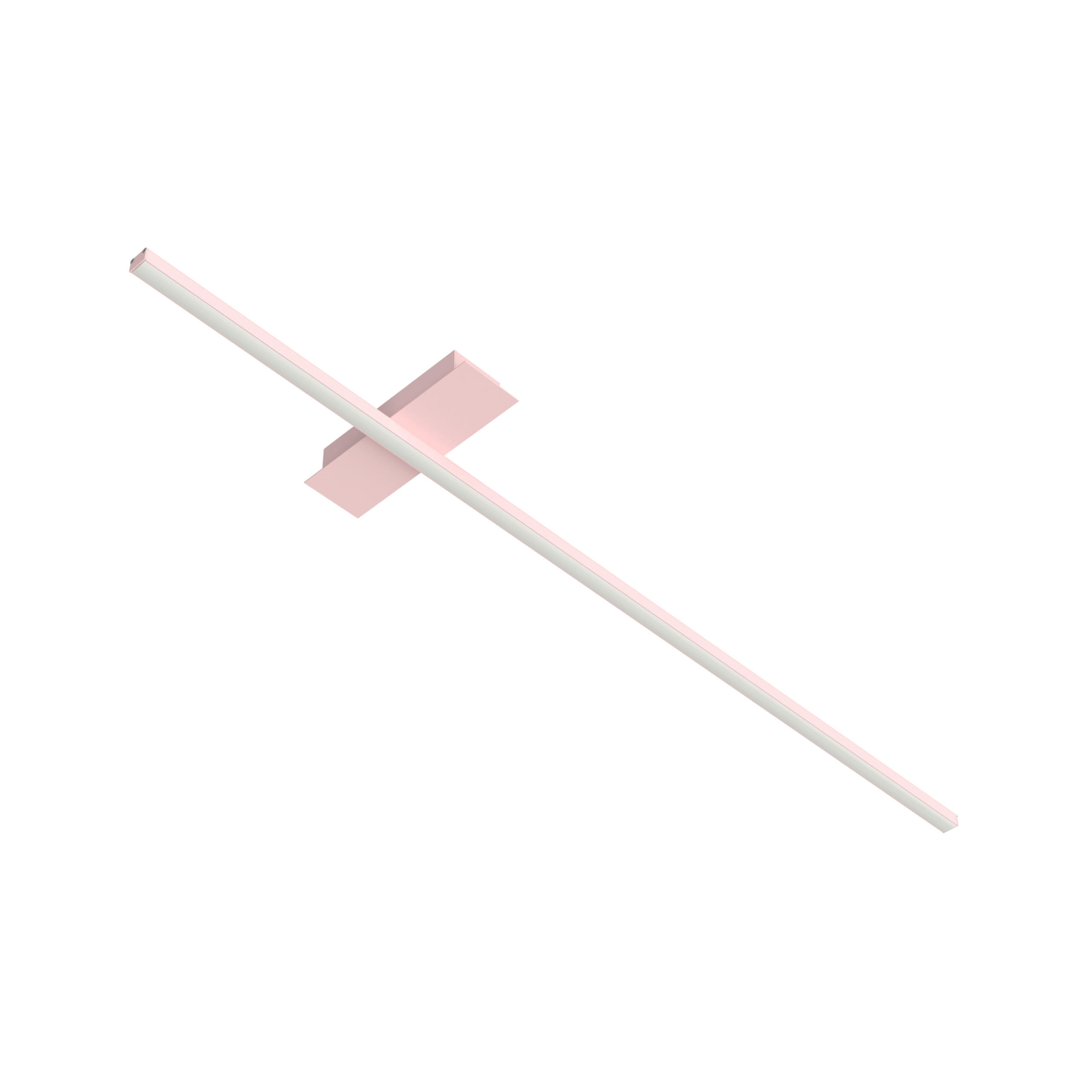 Lumicom Led-Deckenleuchte Pink 100x2x2 cm