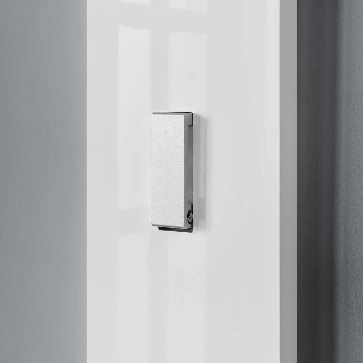 HAKENLEISTE Hansnes - Weiß, Holzwerkstoff/Metall (15/165/3cm) - [en.casa]