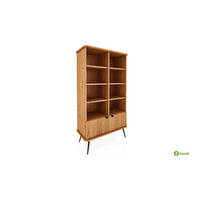 BÜCHERREGAL LINA Wildeiche - Wildeiche, Holz (97/176/46cm) - byoak