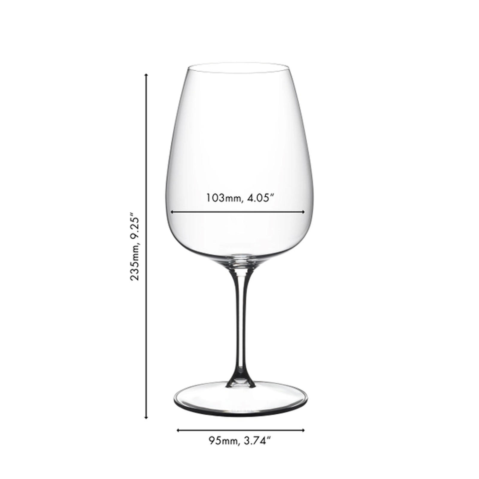 CABERNET / MERLOT / COCKTAIL WEINGLÄSER Grape transparent 830 ml 6er Set - Transparent, Glas (0.83L) - Riedel