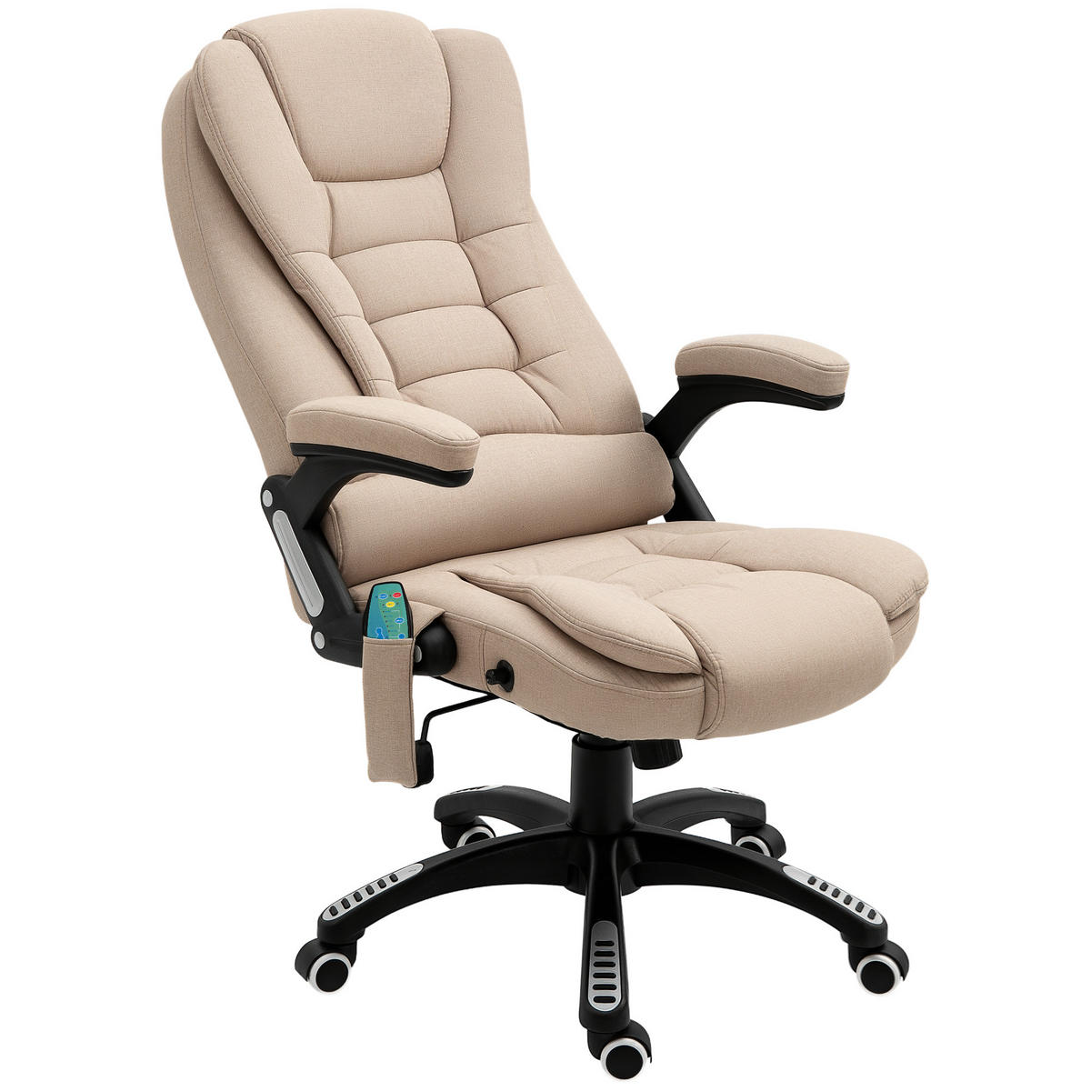 CHEFSESSEL DE-05027 Mit Wärmefunktion, ergonomisch & höhenverstellbar Braun - Braun, Metall (74/116/67cm) - ComfortXL