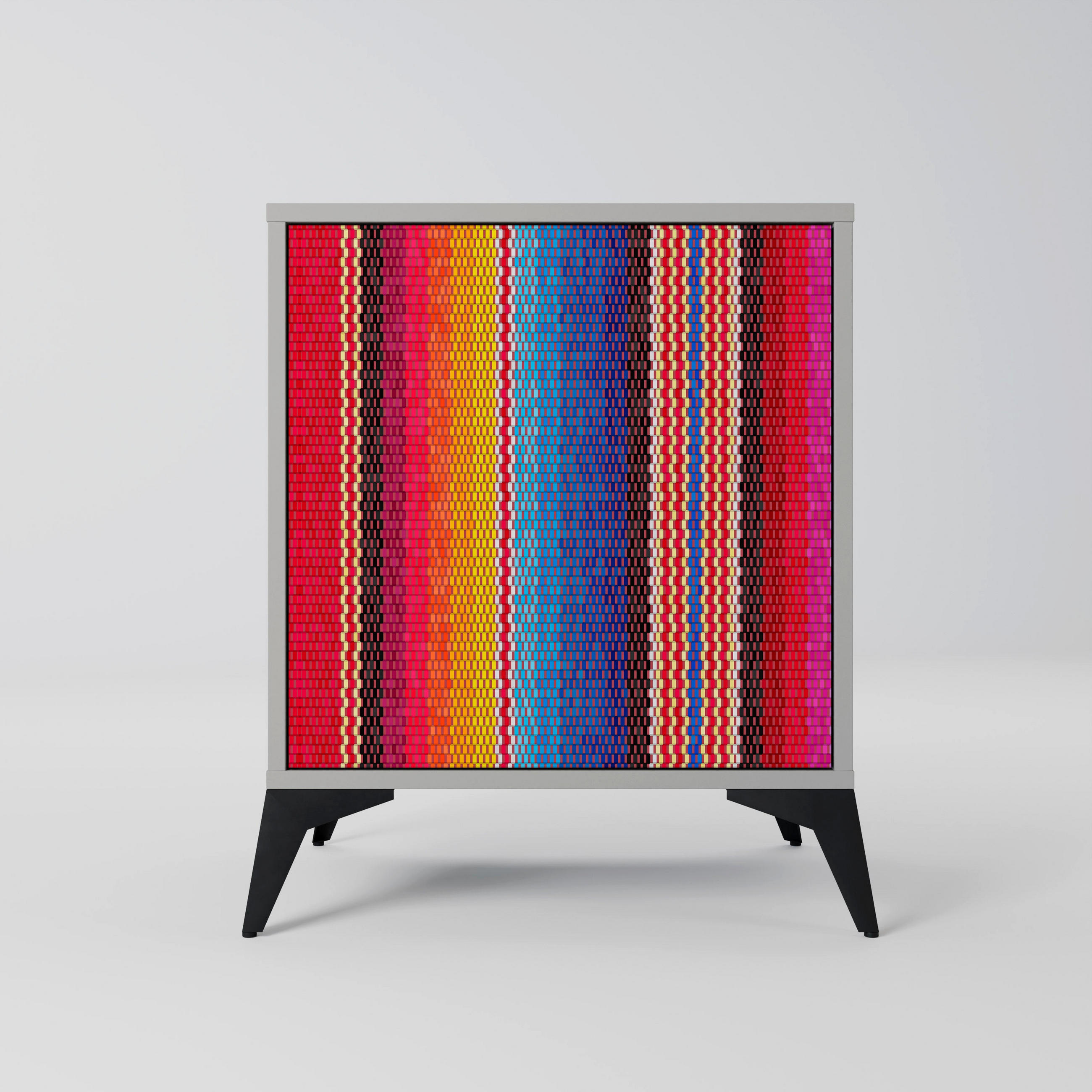 SpaceRebels Sideboard Grau 57.5x70.5x42 cm