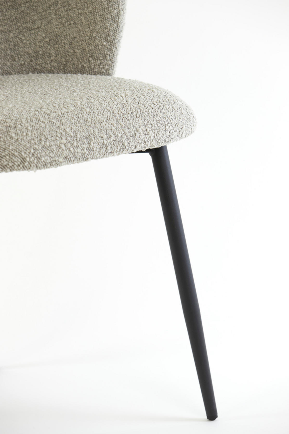 ESSZIMMERSTUHL Elyna Grau 56/55/79 cm - Grau, Textil (55/79/56cm) - Light & Living