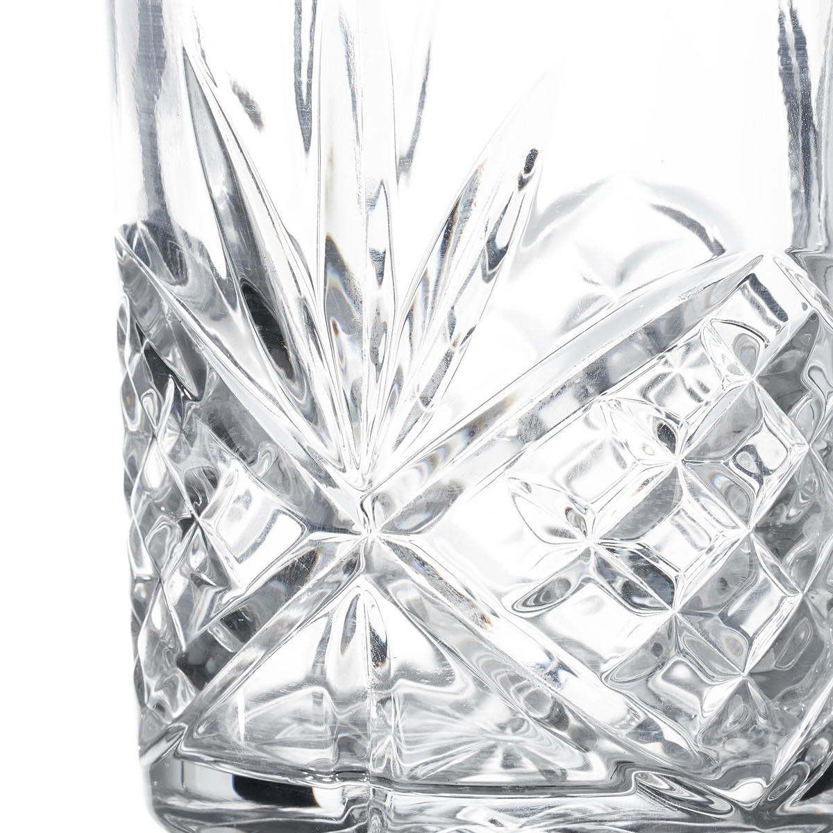 4XWHISKYGLÄSER - Transparent, Glas (0.3L) - Relaxdays