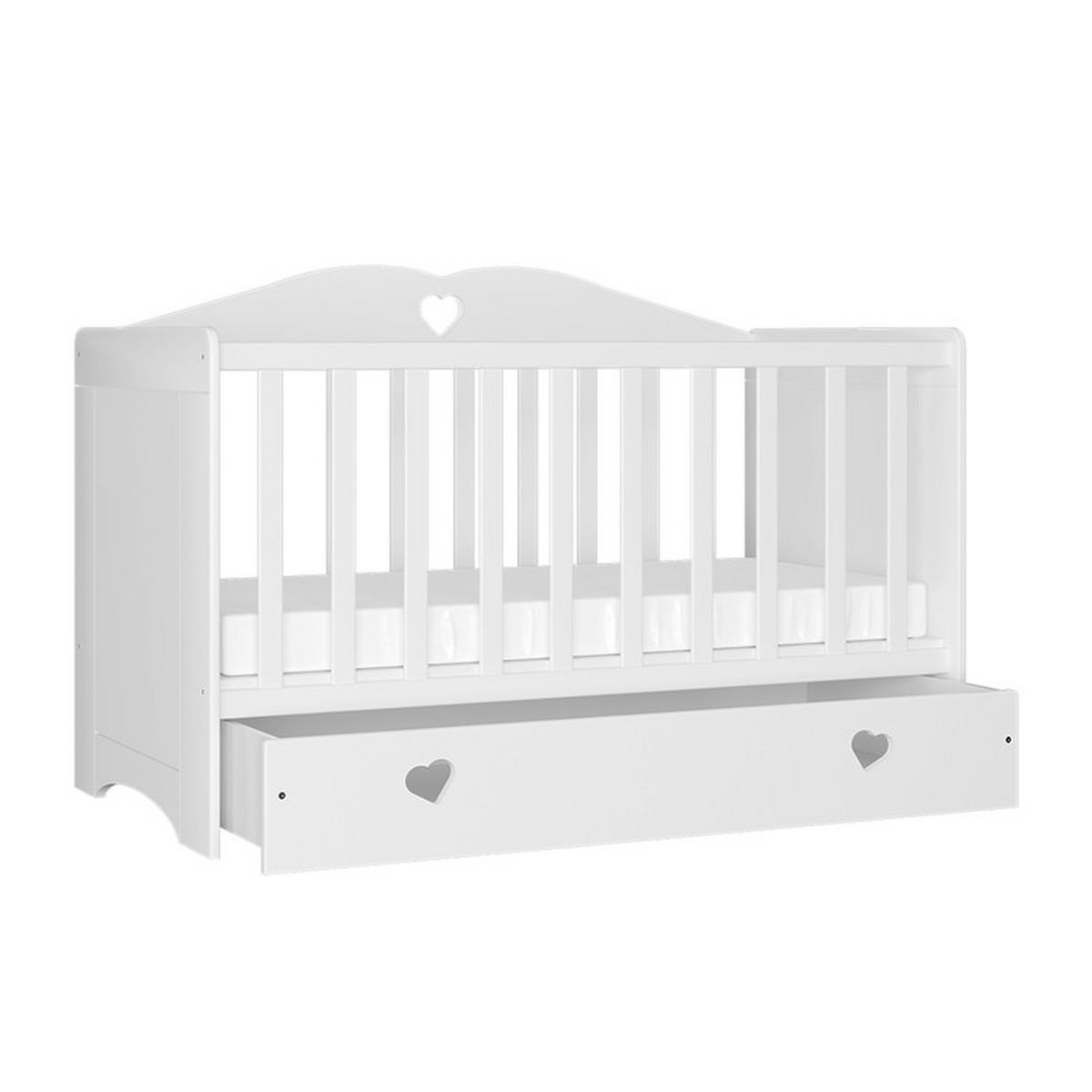 IZBA PRE BÁBÄTKO 2-dielny Biela - biela, kompozitné drevo (66/103/124cm) - Petits-meubles