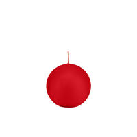 KUGELKERZEN Rot Ø 7 cm, 12 Stück - Rot, Paraffin (7/7/7cm) - Wiedemann Kerzen