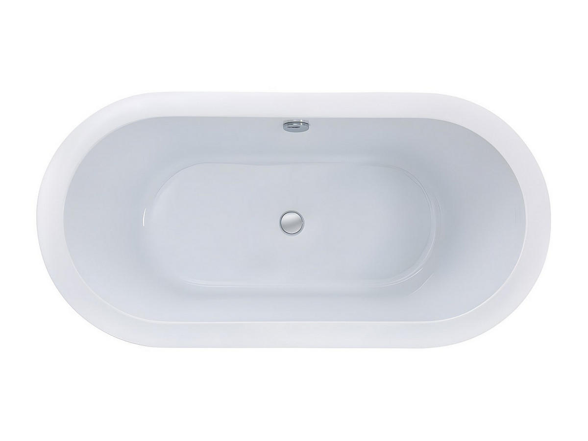 FREISTEHENDE Badewanne - 1 Person - Acryl - Weiß - Weiß, Kunststoff (149/58/75cm) - Vente-Unique