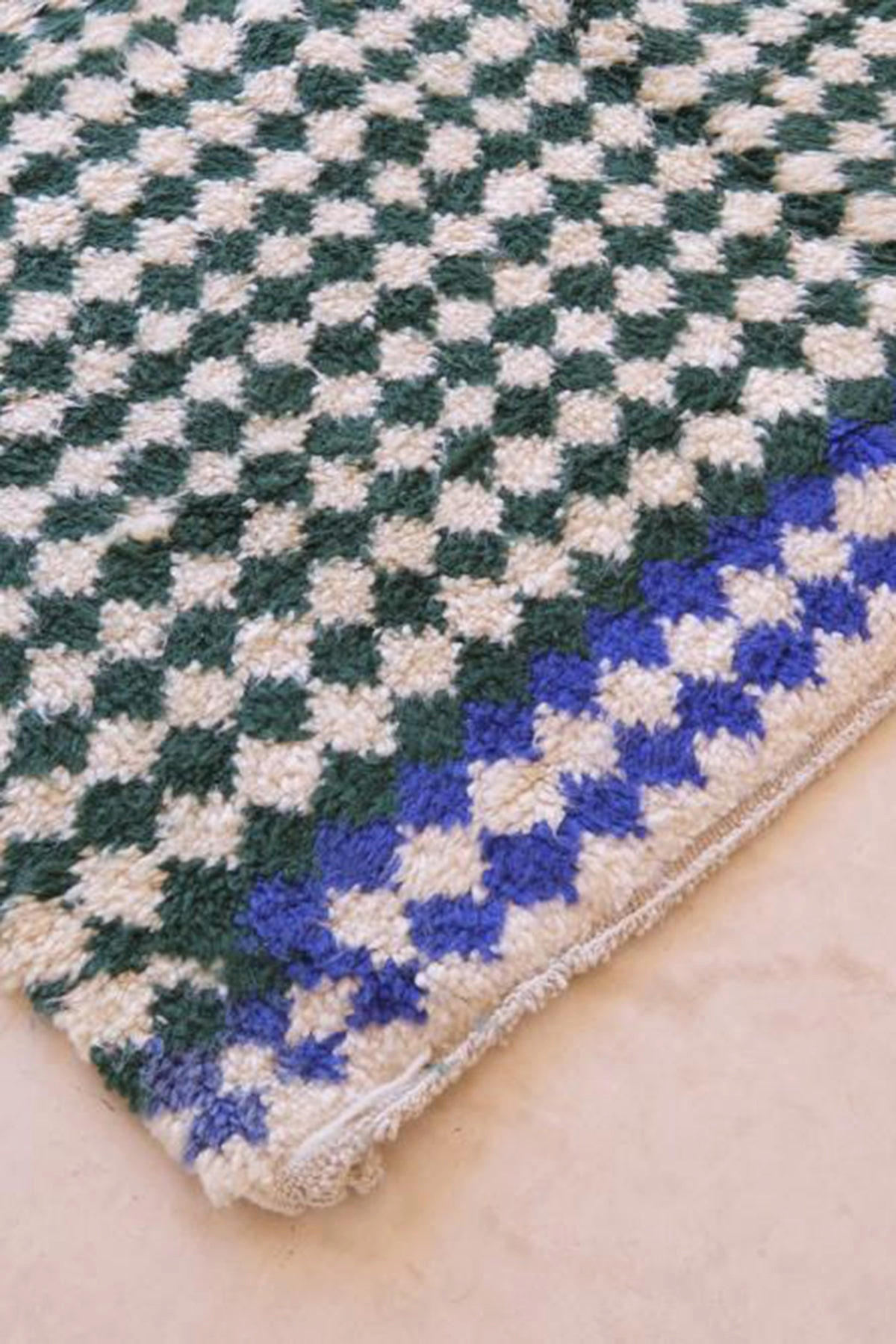 BERBERTEPPICH aus Marokko aus reiner Wolle mehrfarbig - Multicolor, Naturmaterialien (158/183cm) - AFK Living