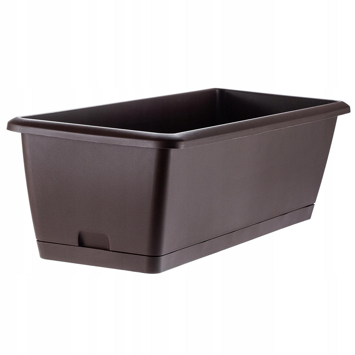 BALKONKASTEN 60 cm, Braun - Braun, Kunststoff (19/59cm) - KADAX