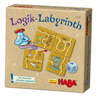 LOGIK-LABYRINTH - Multicolor, Naturmaterialien (11/11cm)