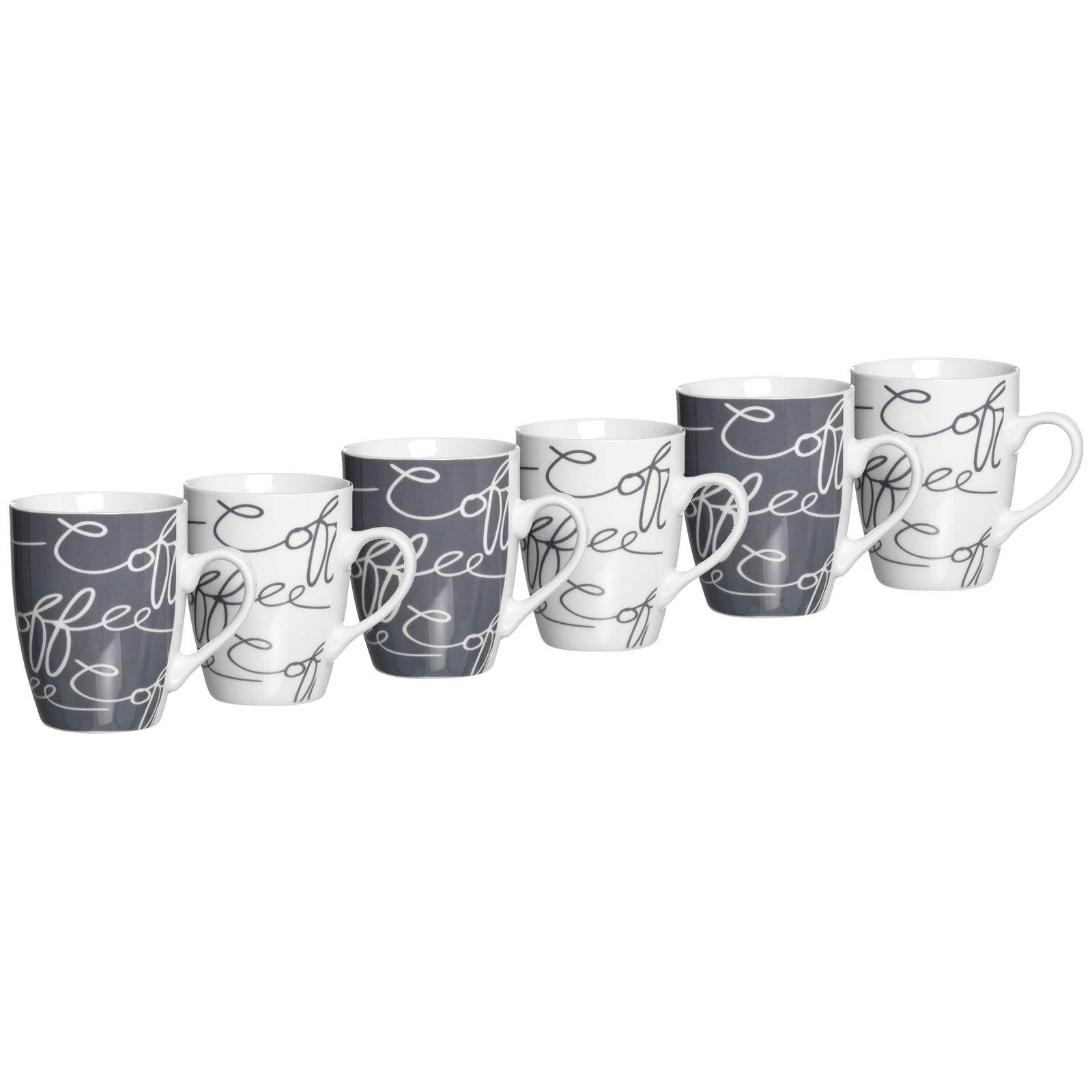 KAFFEEBECHER Cornello bunt 250 ml 6er Set - Multicolor, Keramik (0.25L) - Ritzenhoff Breker