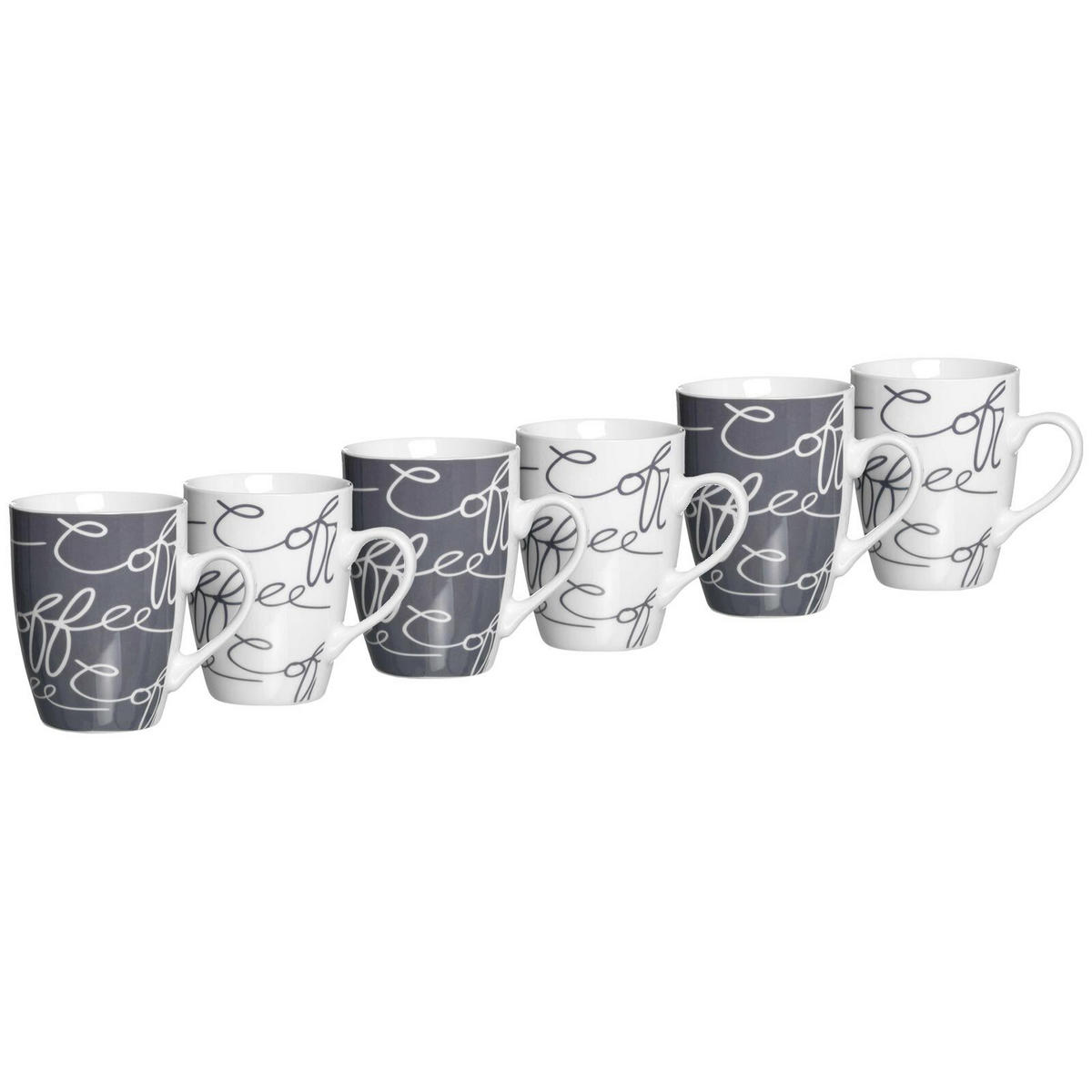 KAFFEEBECHER Cornello bunt 250 ml 6er Set - Multicolor, Keramik (0.25L) - Ritzenhoff Breker