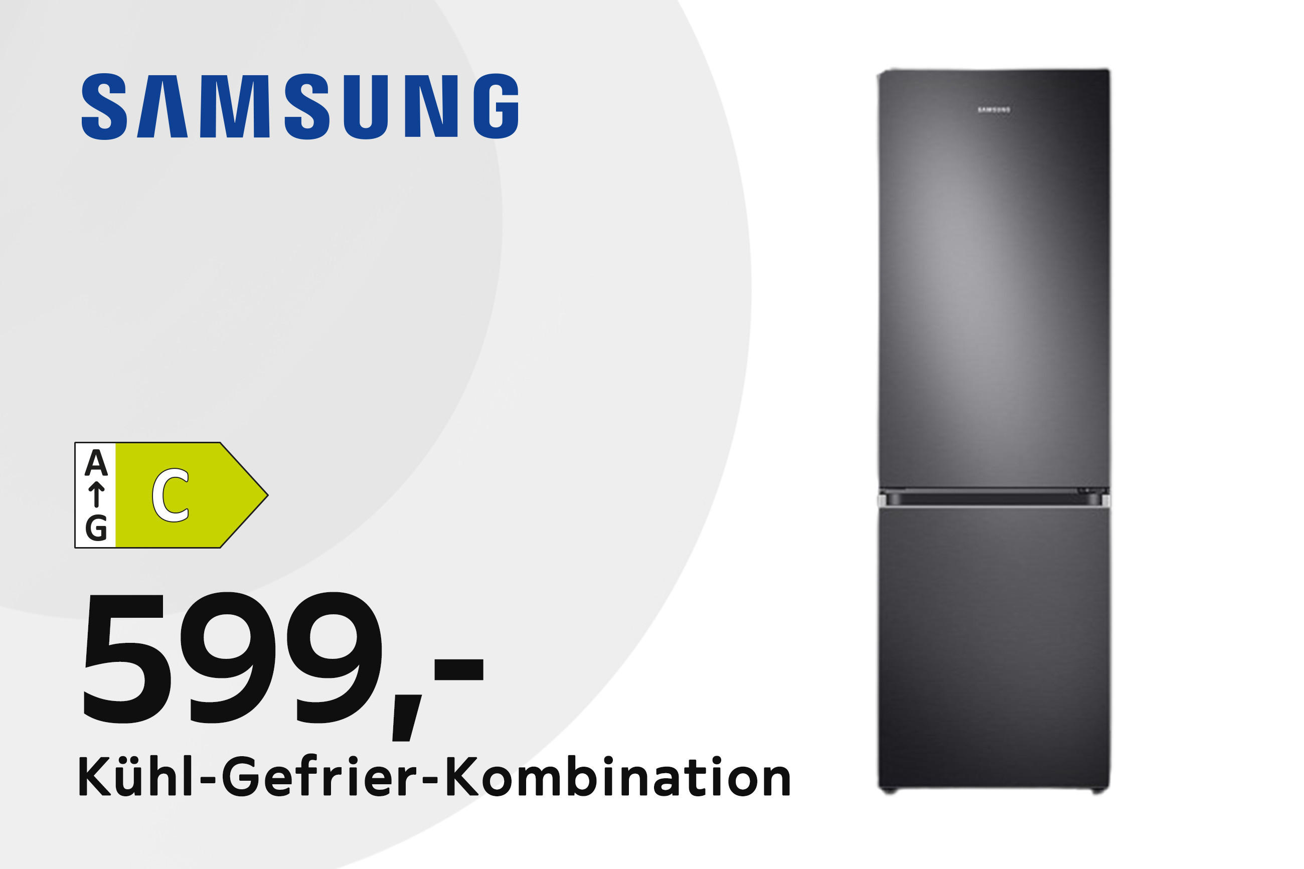 SAMSUNG Kuehl-Gefrier-Kombi 599,- EEK: C