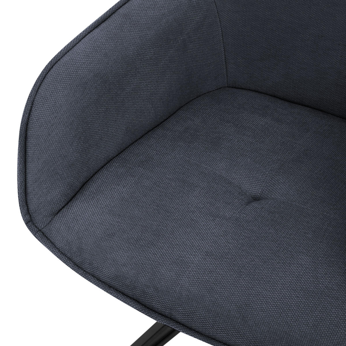 ESSZIMMERSTUHL 2er Set anthrazit - Anthrazit, Textil (61/84.5/57cm) - ML-DESIGN