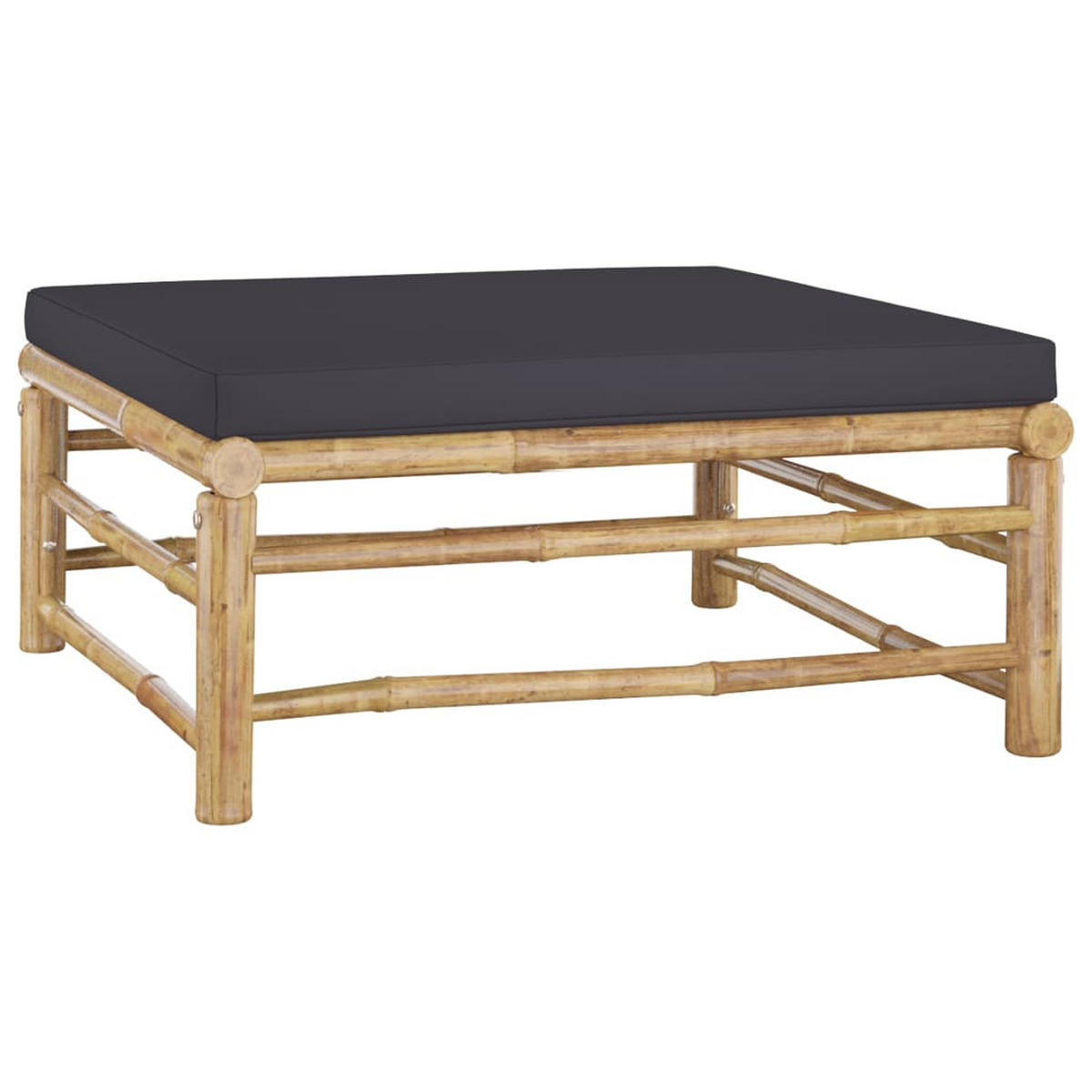 GARTENSET Resh 8-teilig - Grau, Naturmaterialien - Nettlife