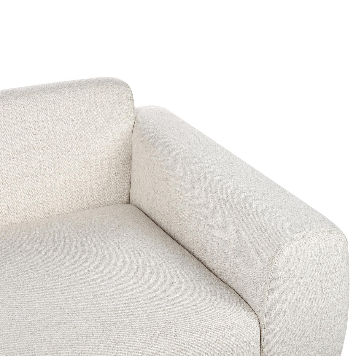 2-SITZER-SOFA Stoff Hellbeige Laurila - Beige, Textil (170/71/92cm) - Beliani