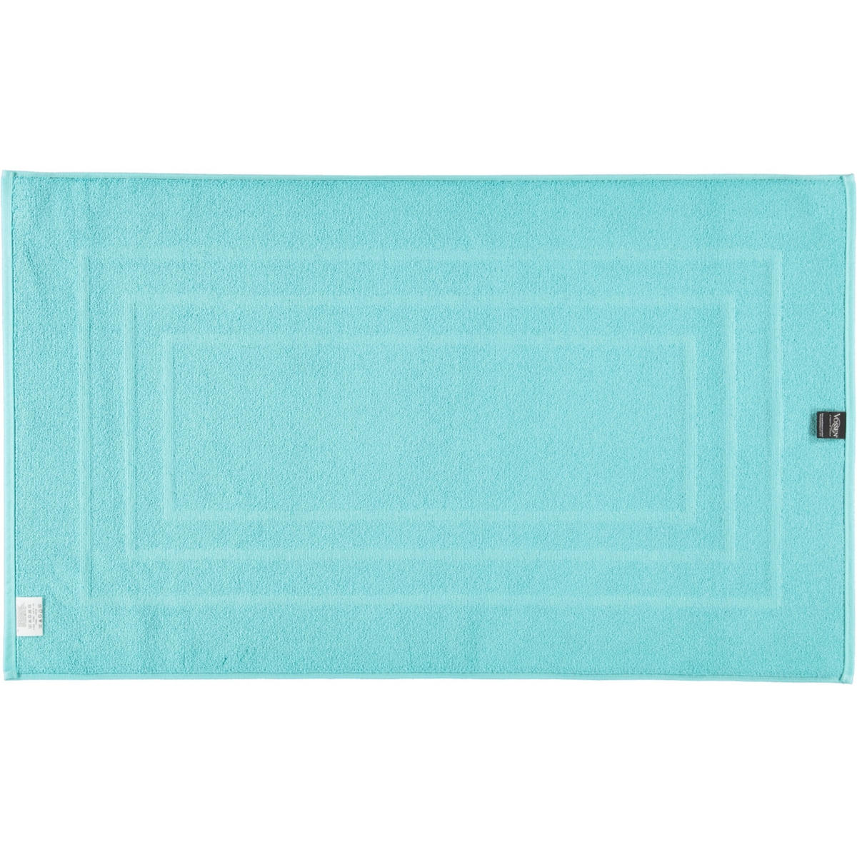 BADEMATTEN FEELING LIGHT AZURE - 5340 - Blau, Textil (60/100cm) - Vossen