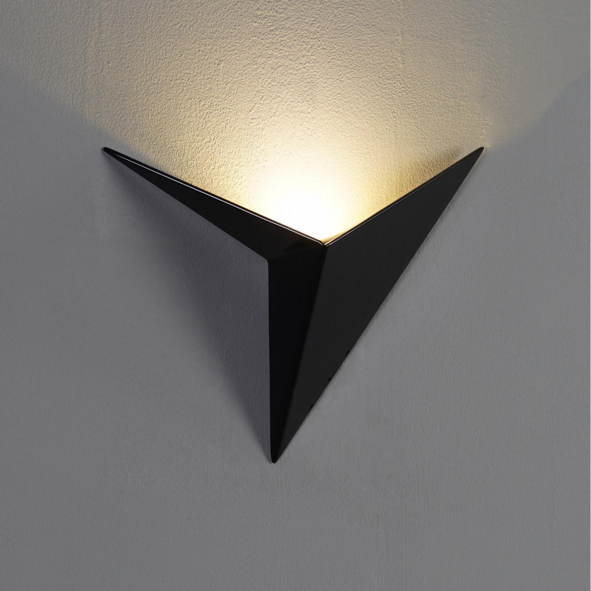 WANDLEUCHTE London, Schwarz, 20.5cm - Schwarz, Metall (24.5/20.5/7cm) - KOSILUM