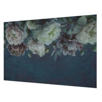 FOTOTAPETE 104x70 cm - Florale Eleganz - Pink, Textil (104/70cm) - Wallfluent