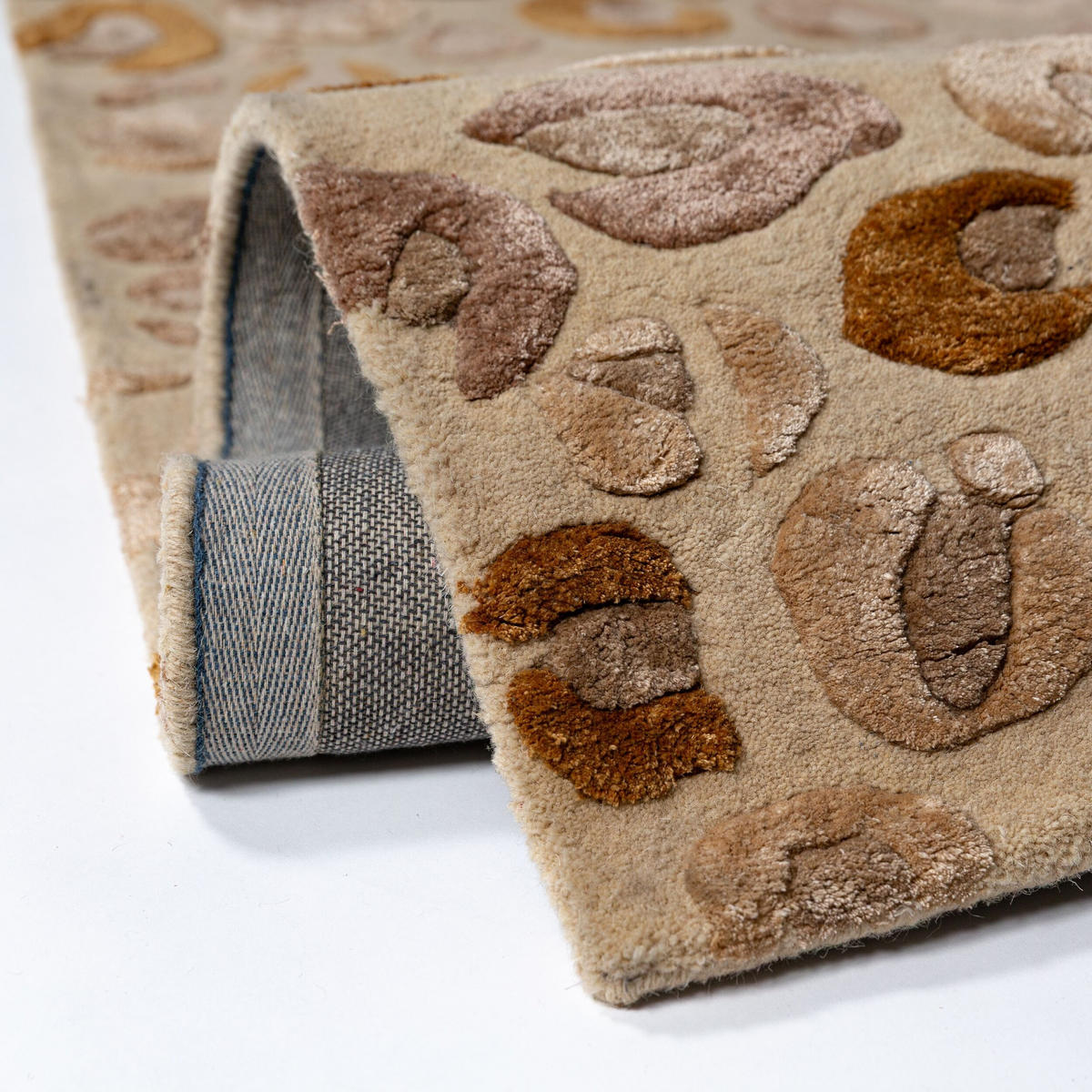 KURZFLORTEPPICH SABLE, mit Tier-Motiv, Natur, 200 x 300 cm - Beige, Textil (200/300cm) - KADIMA DESIGN