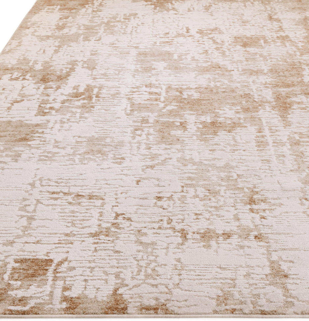 TEPPICH modern Flachgewebe FLOW Beige 200 x 300 cm - Beige, Textil (200/300cm) - Novatrend