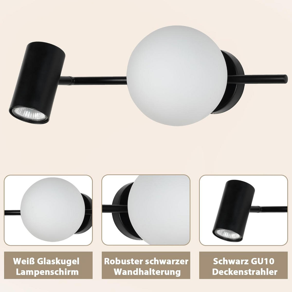 STRAHLER Qyxzork 18/13.5/40 cm - Schwarz, Metall (40/18/13.5cm) - ZMH