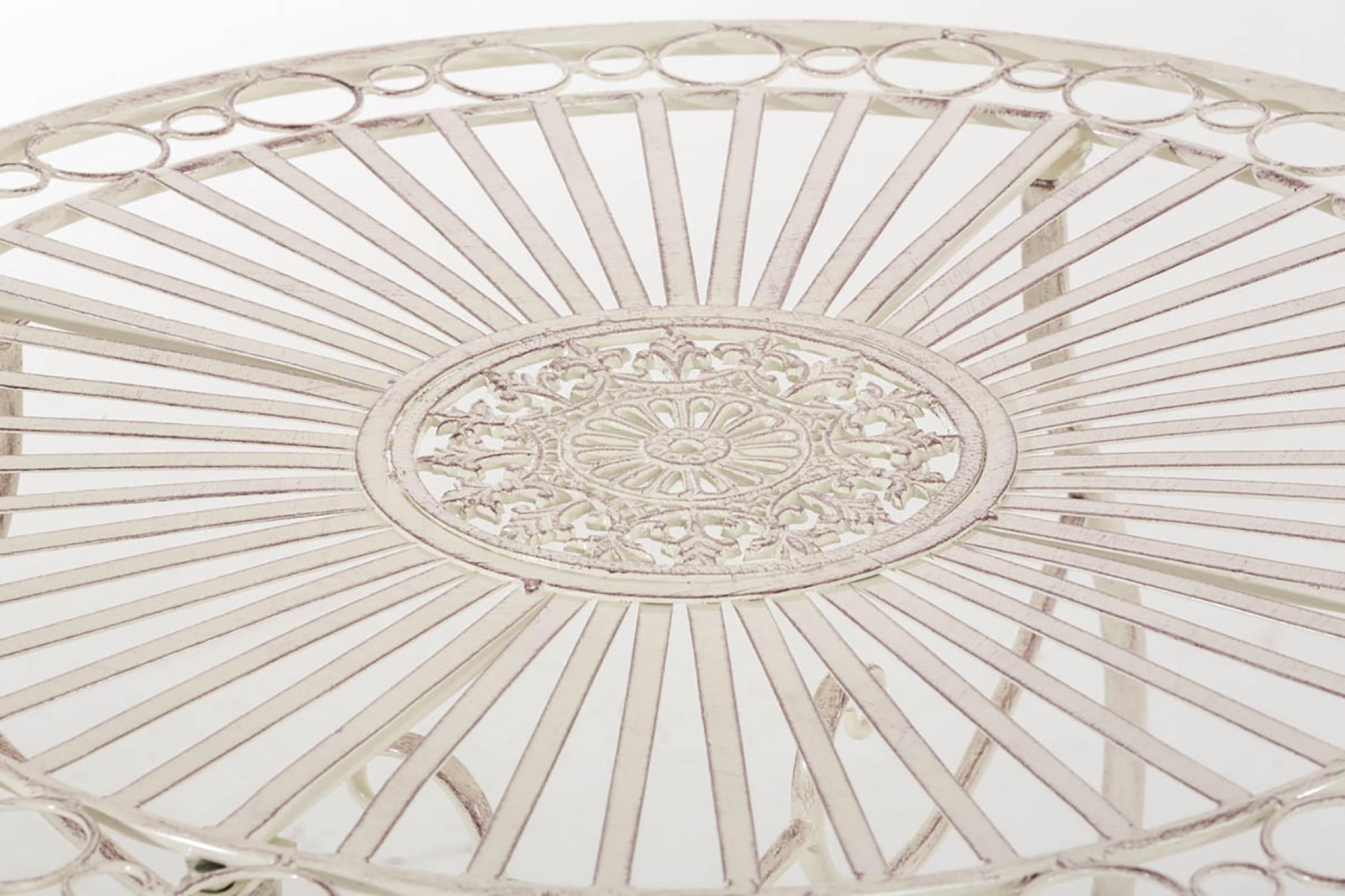 Thumbnail - TPFGarden Gartentisch, Natur, Metall, 70x70x72 cm, Gartenmöbel, Gartentische, Gartentische