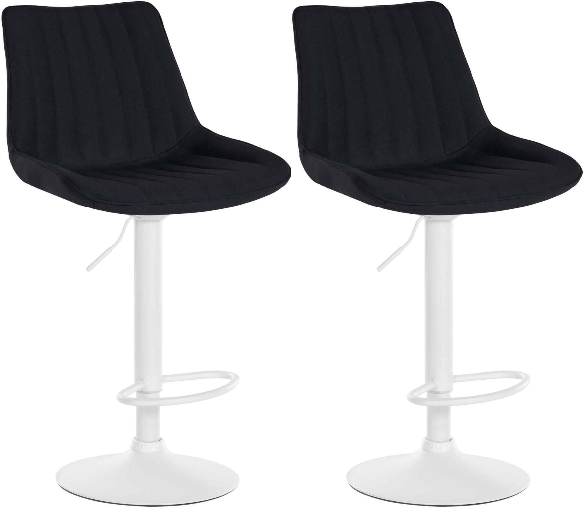 Deluke Barhocker Schwarz 49.5x91x50 cm