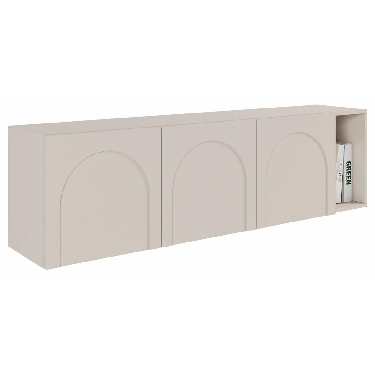 TV stolek Arkadia kašmírově šedý 175/49/35 cm - kašmírová, kompozitní dřevo (175/49/35cm) - Selsey
