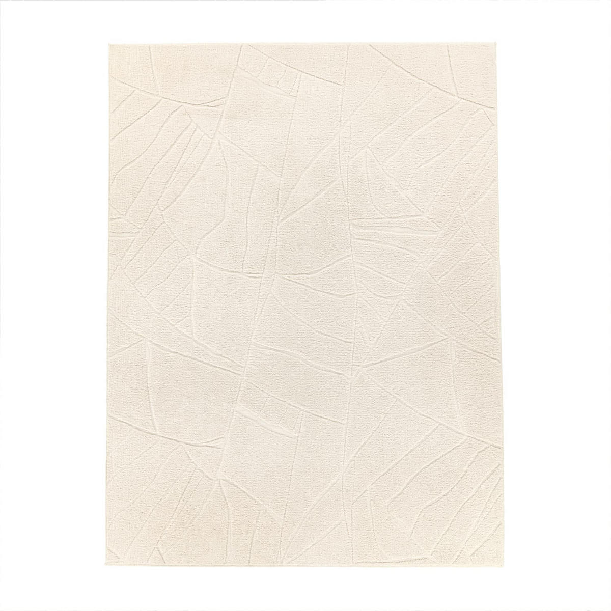 HOCHFLORTEPPICH Creme 120 x 160 cm - Creme, Kunststoff (120/160cm) - TT Home