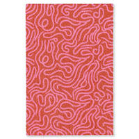 KOBERCE - Ružová - 80x120 cm - červená, textil/plast (80/0.4cm) - OnlyWow