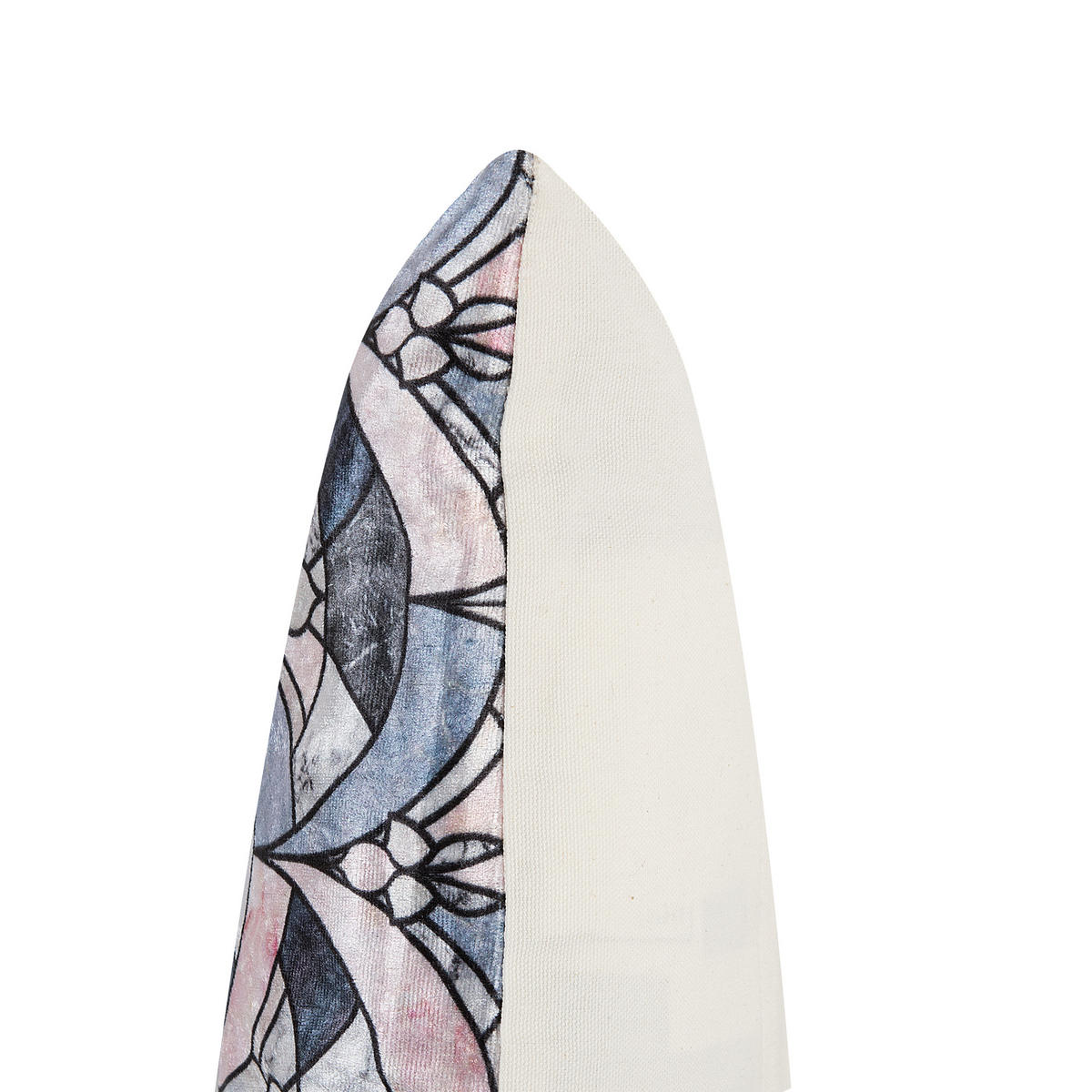 DEKOKISSEN Dunkelblau 45/45 cm Koodal - Dunkelblau, Naturmaterialien/Textil (45/45cm) - Beliani