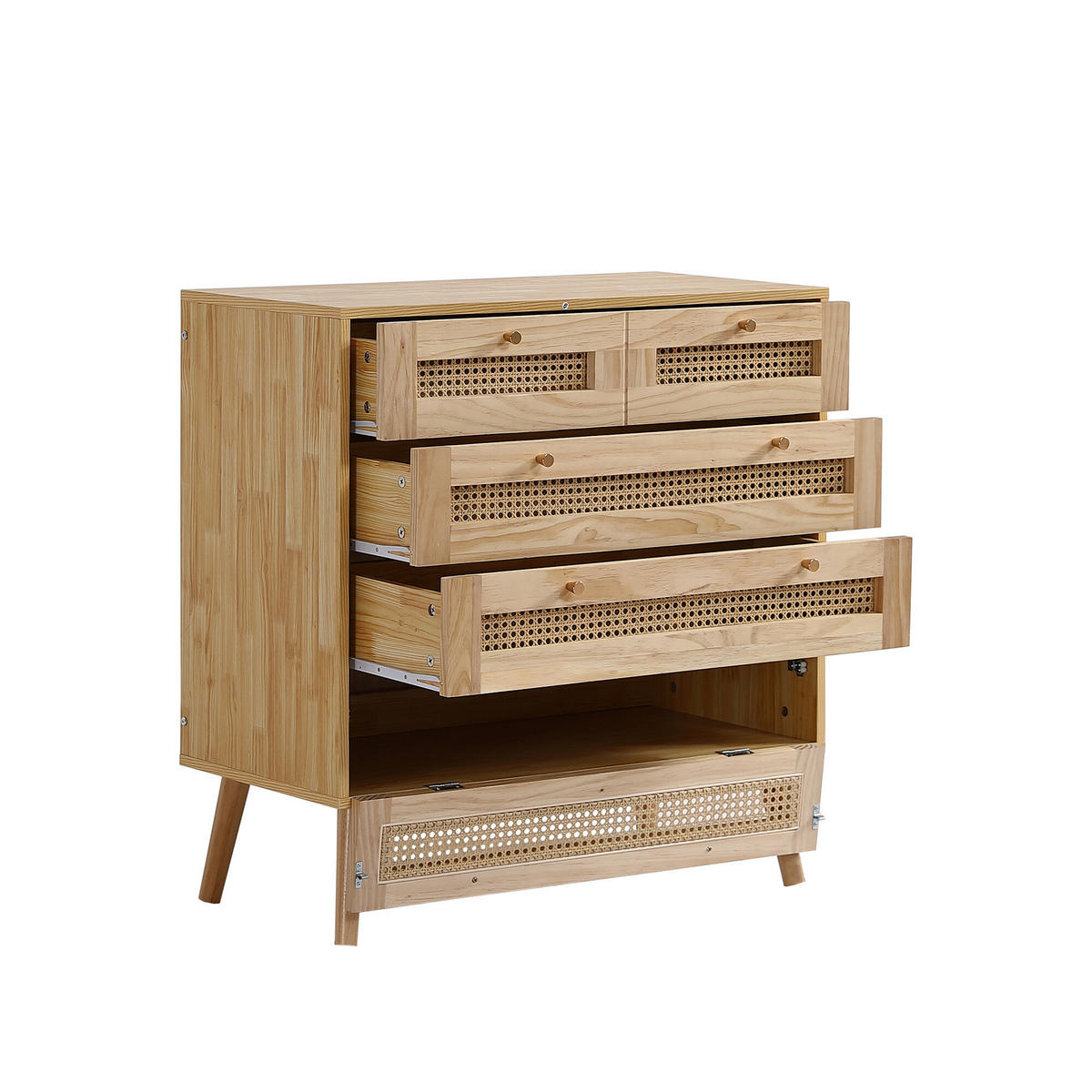 KOMMODE Braun 80/40/83 cm - Braun, Holzwerkstoff (40/83/80cm) - Urban Meuble