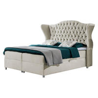 BOXBETT Livia - Creme, Holz (180/200cm) - MIRJAN24