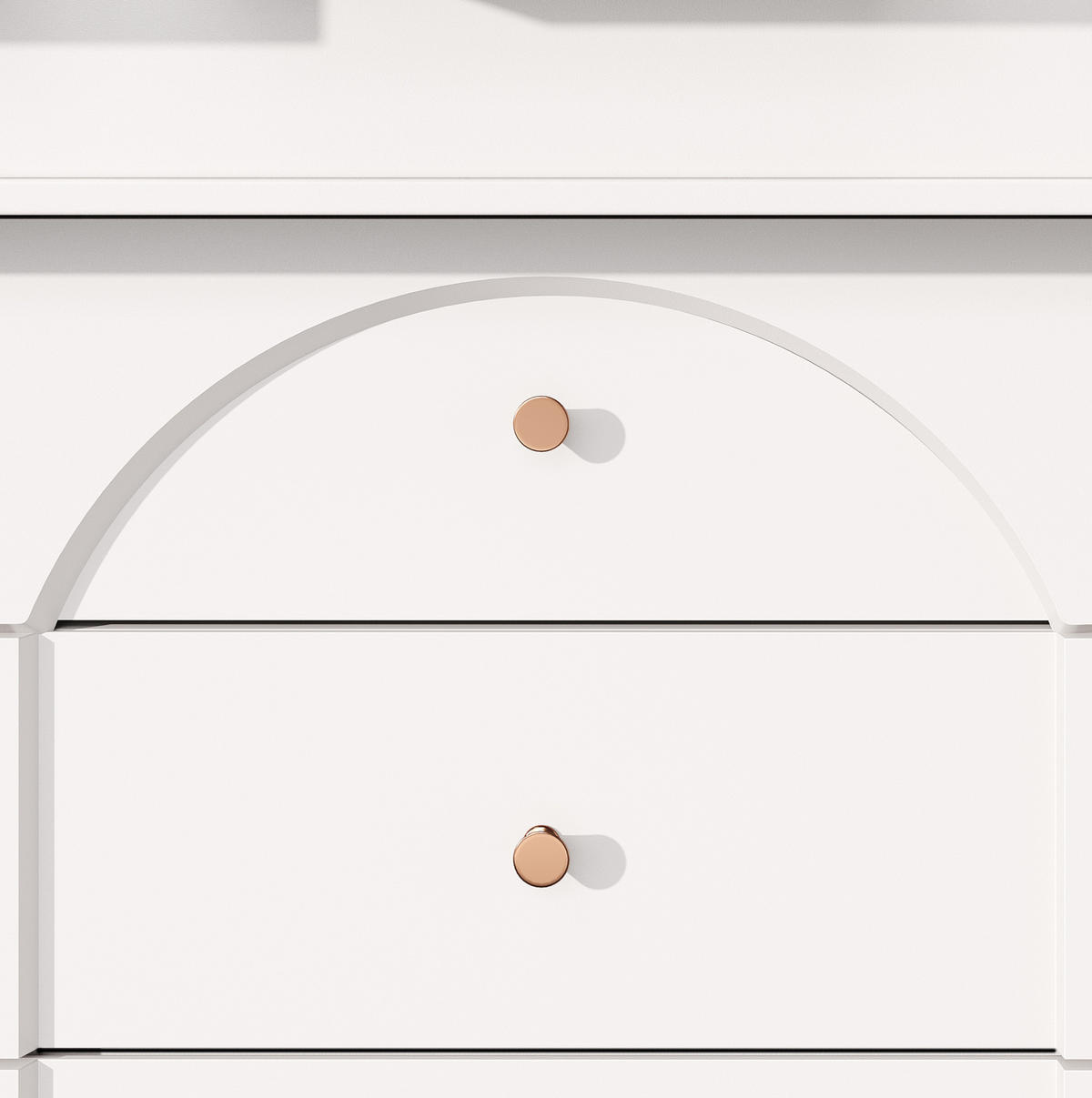ESSTISCH 110-140/75/80 cm in Natur oder Weiß aus MDF und Metall mit Stauraum - Weiß, Holzwerkstoff (140/80/75cm) - OKMYHOME