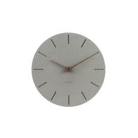 WANDUHR Design Grau 29/29 cm - Grau, Holzwerkstoff (0.4/29/1cm) - ONZENO
