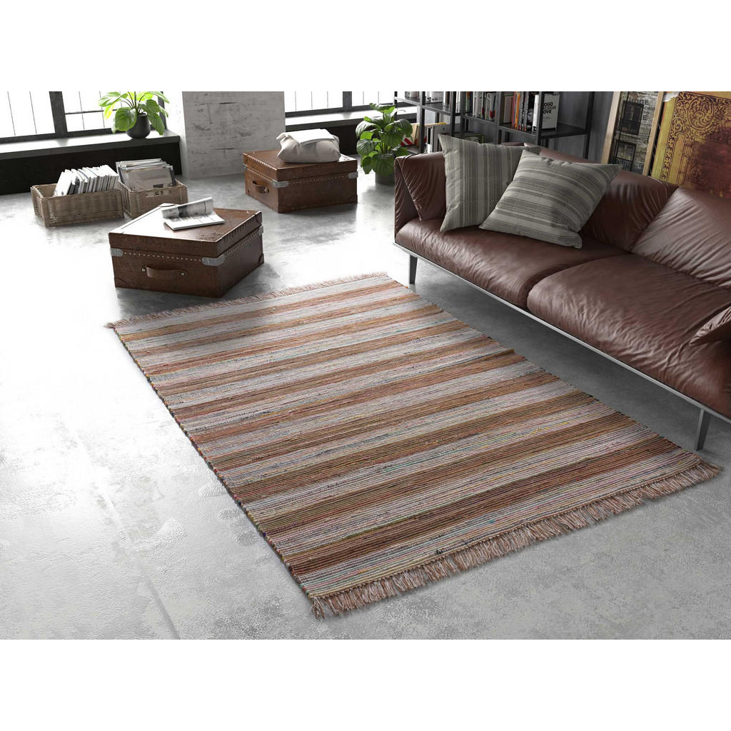 Thumbnail - Atticgo Handwebteppich, Mehrfarbig, Textil, Grafikmuster, Rechteckig, 150x220 cm, in verschiedenen Größen erhältlich, Te...