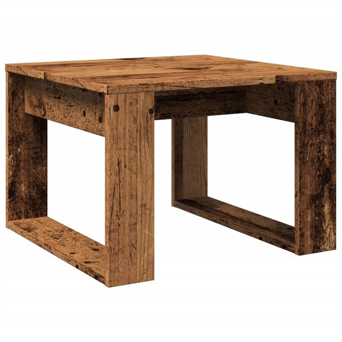 COUCHTISCH Morn 50/50/35 cm Braun Holzwerkstoff - Braun, Holzwerkstoff (50/50/35cm) - vidaXL