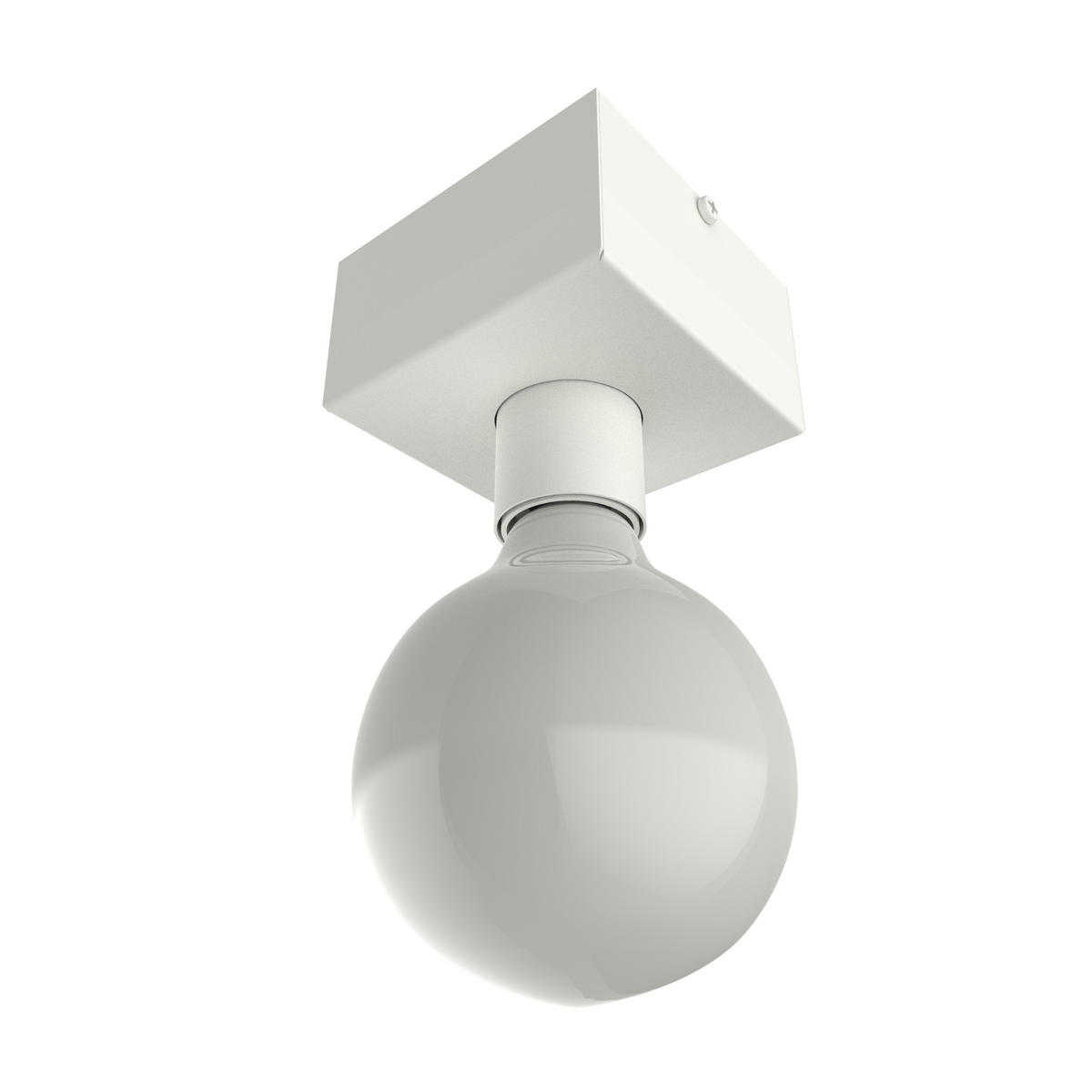 DECKENLEUCHTE - Weiß, Metall (10/10/7.5cm) - Lumicom