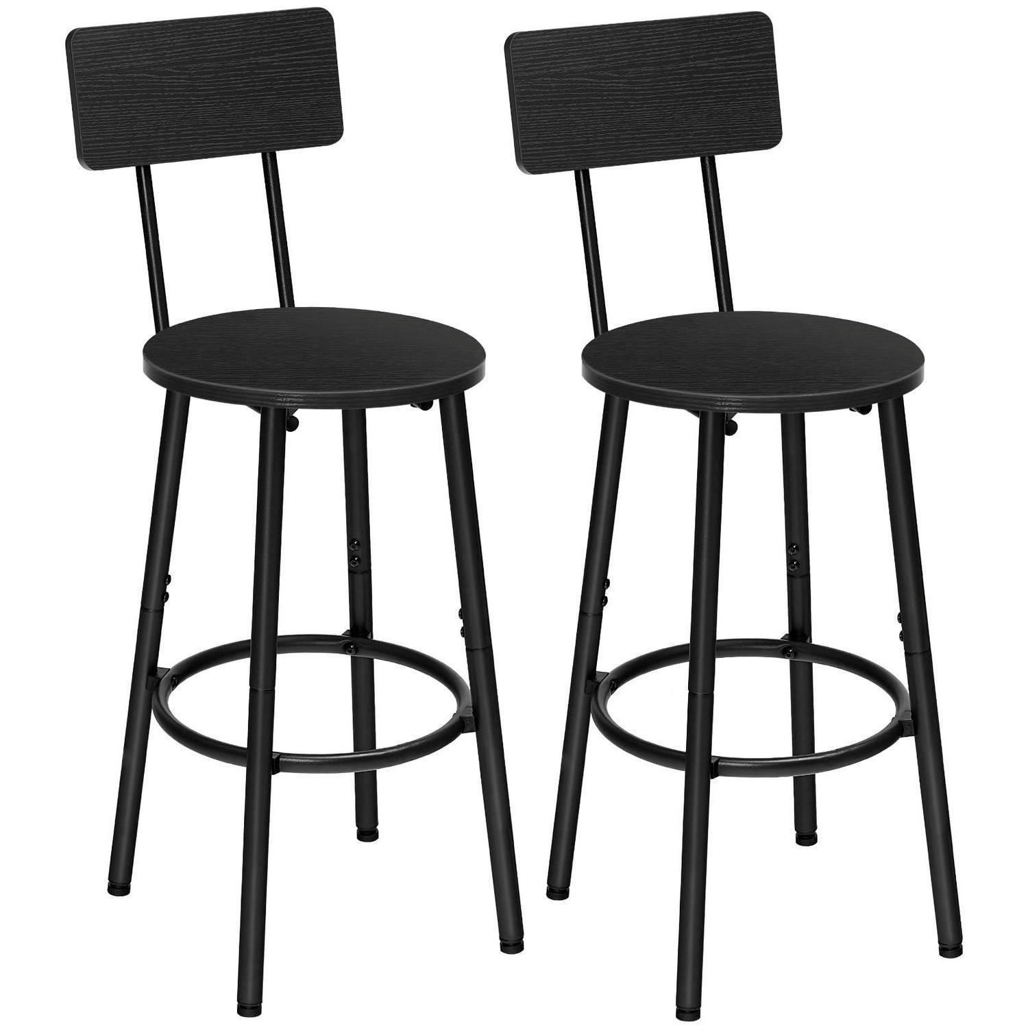 XXXLutz Barhocker Schwarz 32x93x32 cm