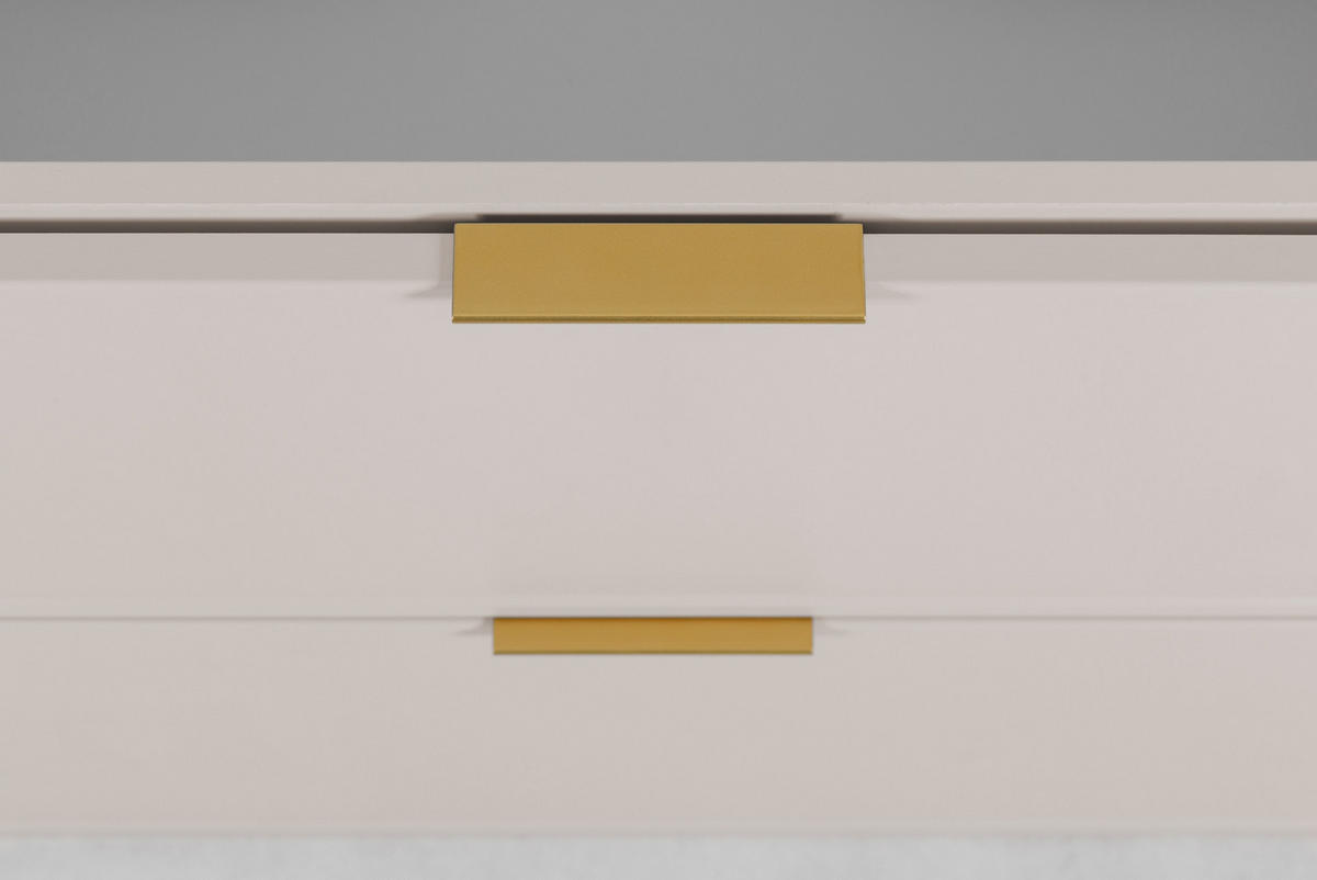 WASCHBECKUNTERSCHRANK SLIM 80cm mit Arbeitsplatte Eik Craft Kaschmir - Kaschmir/Eichefarben, Holzwerkstoff (80/57/46cm) - Rodan