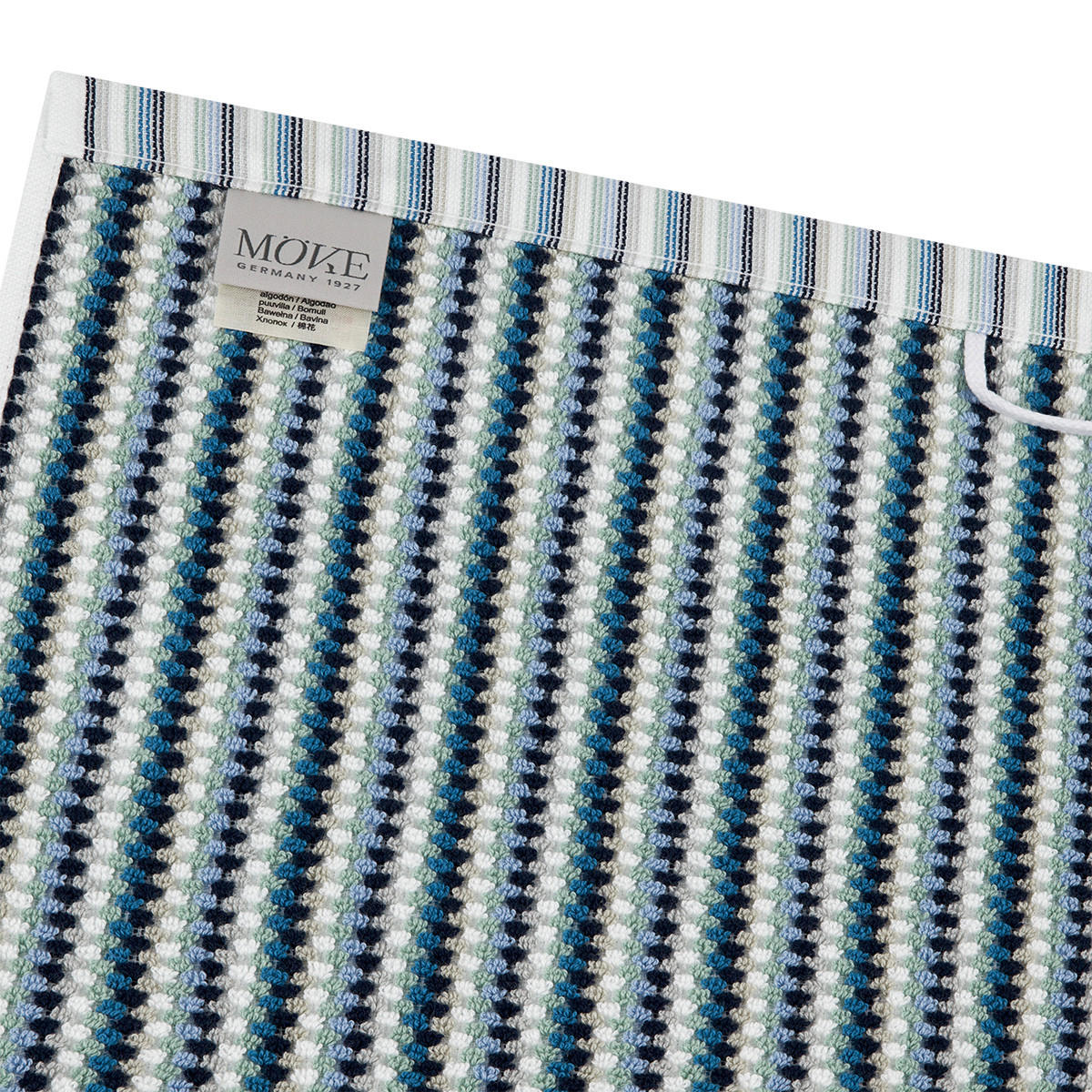 DUSCHTUCH Bliss 2er-Set - Blau, Textil (67/140cm) - MÖVE