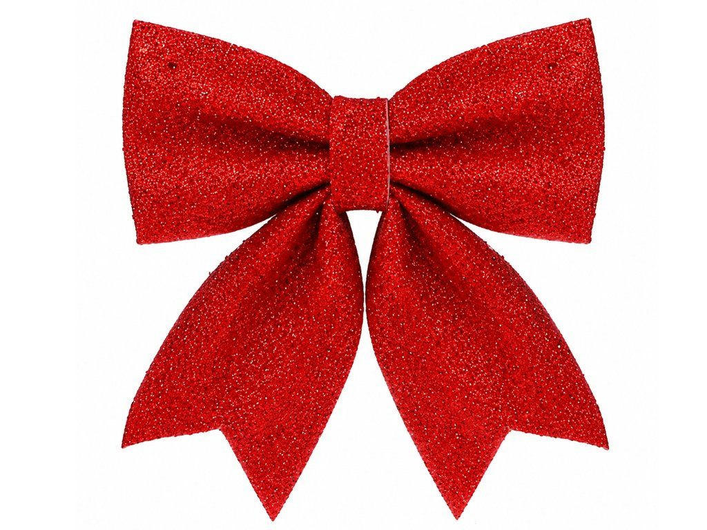 Laalu Weihnachtsschleife Rot 23x29x1 cm