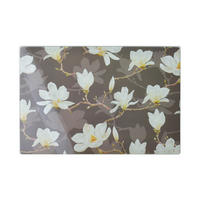 SCHNEIDEBRETT Aria Braun 30/20/2 cm Glas - Braun, Glas (20/30cm) - Mondex