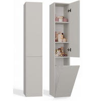 BADEZIMMERSCHRANK REGAL KORB NEL IV KASCHMIR - Kaschmir, Holzwerkstoff (31/174/30cm) - CDF